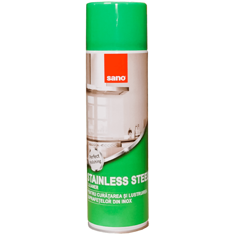 Spray pentru curățarea și lustruirea inoxului Sano Nirosta, 500 ml